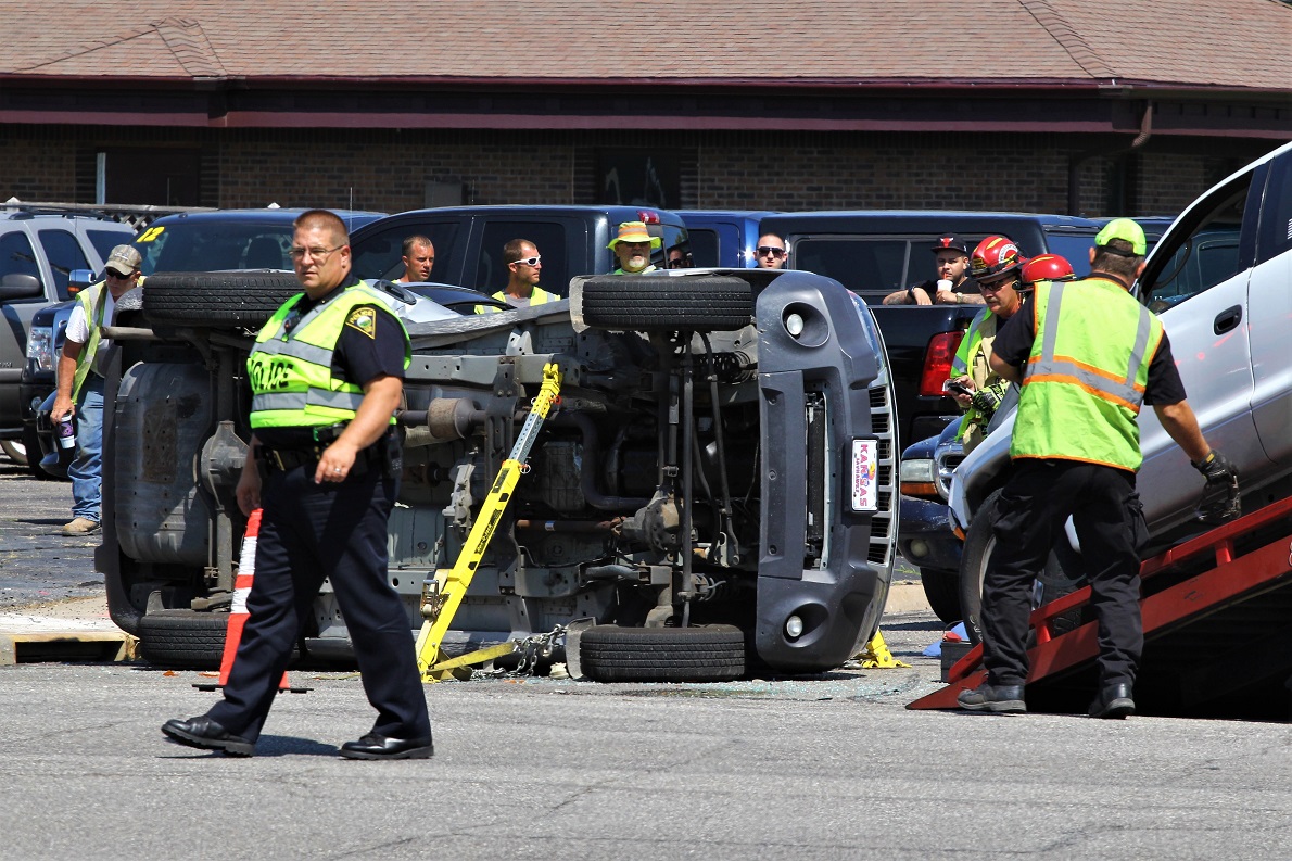 One injured in multiple vehicle accident on East Crawford The Salina Post