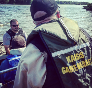 Futch being transported back to shore-photo Cherokee Co. Sheriff