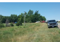 Accident scene on Monday in Pottawaatomie County