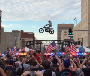 Saturday's successful jump-photo Topeka Police