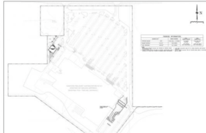 Plans for new Walmart training facility- image city of Topeka Planning