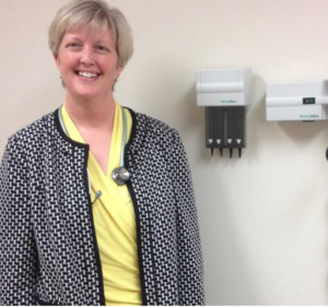 Jen Brull, a physician at Post Rock Family Medicine in Plainville, says her practice is among those that will use a cardiovascular risk calculator as part of a federal project to prevent 1 million heart attacks, strokes and heart disease deaths by 2017.