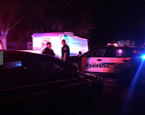 Rescue crews on the scene of Tuesday drowning-photo courtesy KSHB