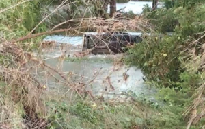 Crews searched for Lowery on Saturday-photo courtesy KAKE