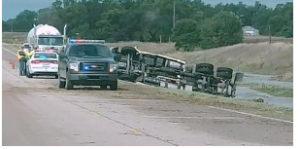 Wednesday accident in Rice County-courtesy photo