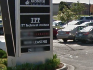 Directory sign for ITT location in Wichita- google image