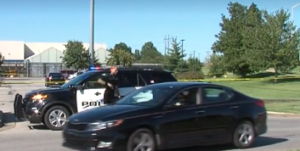 Sunday crime scene -photo courtesy KSHB