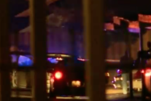 Police on the scene of Wednesday's shooting at 4:30 a.m. Wednesday in the 5400 block of E. 21st. Street between Oliver and Woodlawn -photo courtesy KWCH