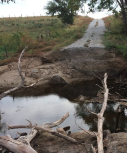 Flood damage in NW Kansas-photo Norton County Emergency Mgmt