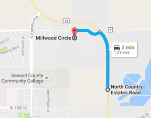 Portion of Tucker Road closed northeast of Liberal for a police investigation.