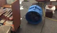 Flooding inside Kansas Judicial Center -photo courtesy KSNT