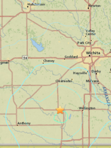 USGS map of the November 12, 2014 earthquake