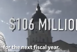 image from Adrienne Oleynik social media campaign video. She is a candidate for state representative in the 51st District