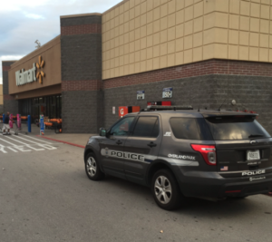 Police on the scene of Wednesday incident in Kansas City- photo courtesy Fox 4 KC