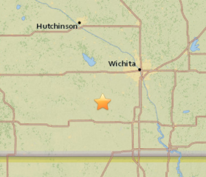 USGS image map of Saturday's quake