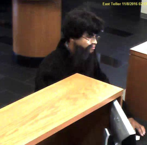 photo of Tuesday bank robbery suspect-courtesy Wichita Police