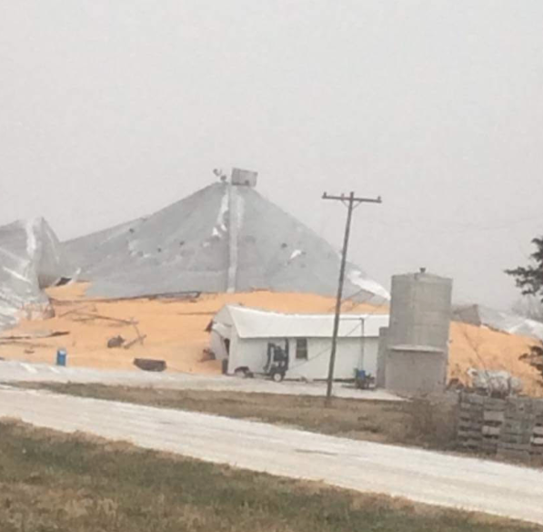 Cleanup underway after 500K bushel, Kansas grain bin collapse The