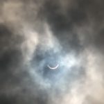 Despite clouds eclipse visible in Salina Monday