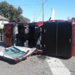 UPDATE: One Hospitalized After Two Vehicle Rollover Accident
