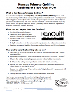 Quitline Flyer