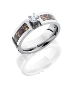 camo engagment ring