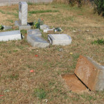 cementery vandalism