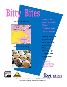 June Bitty Bites Flyer