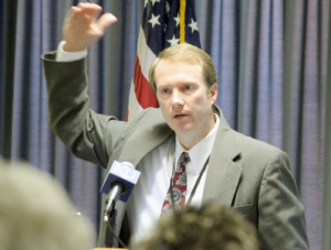 Jason Gage, city manager of Salina. Photo by Phil Cauthon