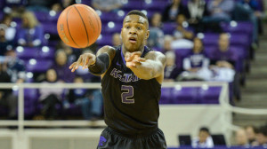 TCU Basketball vs Kansas State in Daniel-Meyer Coliseum on the TCU campus in Fort Worth, Texas on January 7, 2014.