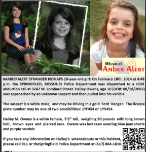 amber alert