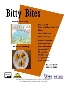 April 2014 Bitty Bites Flyer