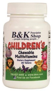 Kids Vitamin Bottle