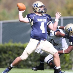 Robbie Nallenweg from Wingate University.