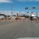 8-30 9th RR crossing repairs