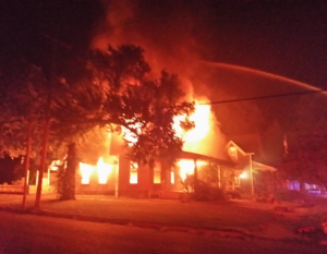 Monday morning fire in Abilene