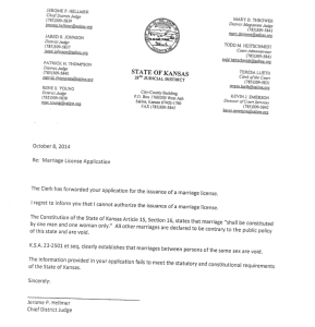 This is the letter used by the 28th Judicial District. The letter will vary from district to district. ( Click to enlarge)