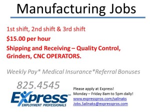 Manufacturing Jobs