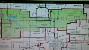 USD 240 boundary map 