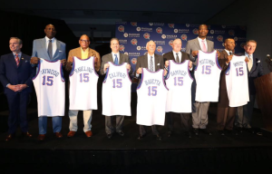 Hall of Fame announcement on  Monday. Jo Jo White far right- courtesy photo (click to enlarge)