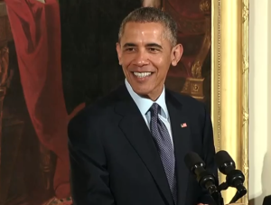 President Obama at Tuesday's prayer breakfast
