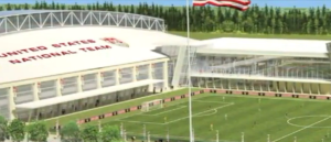 Artists drawing of approved soccer complex 
