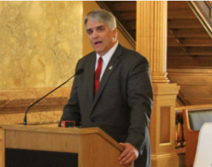 Dr. Roy Jensen, director of the University of Kansas Cancer Center, says a proposed increase in the state's tobacco tax would prevent 15,000 premature deaths. CREDIT ANDY MARSO / HEARTLAND HEALTH MONITOR