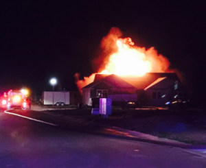 House fire in Hays on Friday night