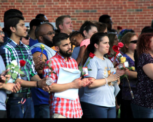  Candlelight Vigil for Abduljaleel Alarbash -photo Wichita State University 