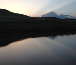 Horse Thief Reservoir in Southwest Kansas