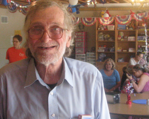Photo by Dave Ranney Marvin R. Sebring uses the services at Sunshine Connection, a consumer-run organization for people with mental illness. It and 11 other similar organizations in Kansas face a cut in funding from the state. 