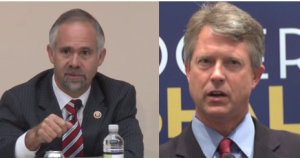 Rep. Huelskamp and challenger Roger Marshall
