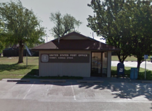 Post office in Kismet prior to the crash -Google image