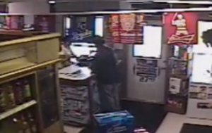 police photo from inside the store