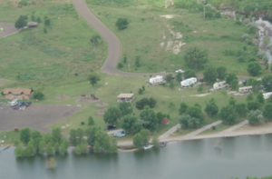 Webster réservoir is located in western Rooks County
